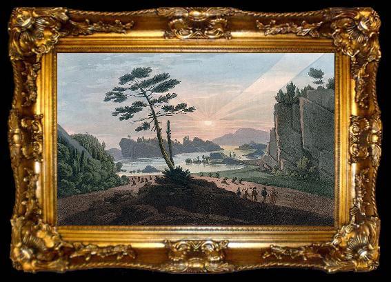 framed  John William Edy Waller Ferry, ta009-2
